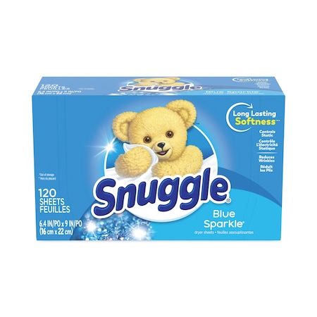 Snuggle Fabric Softener Sheets, Fresh Scent, 120 Sheets/Box 45115